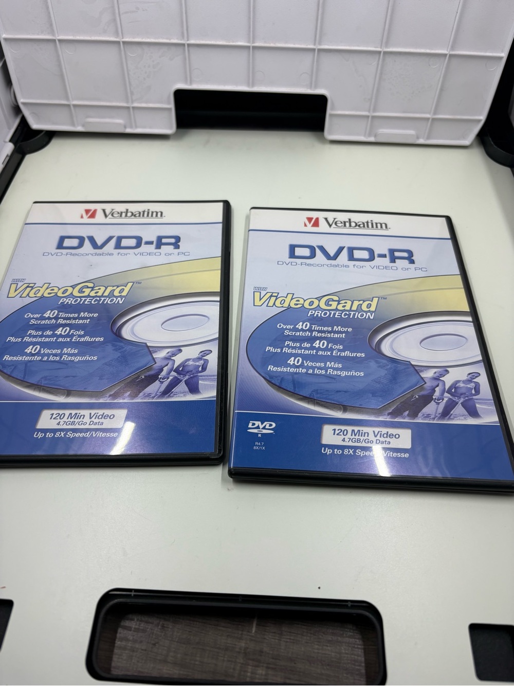 DVD-R 120 Min Video Discs - Blue - 2 Pack